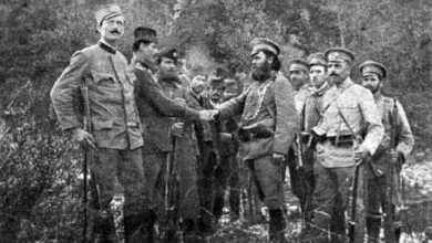 Tane Nikolov at First world war