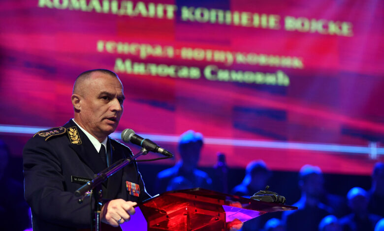 Историјски говор генерала Симовића, за уџбенике... са свечане академије поводом дана Копнене војске