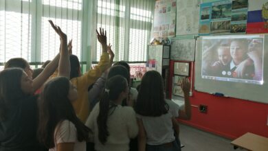 Руски и српски ђаци преко скајпа упознавали једни друге о знаменитостима својих градова