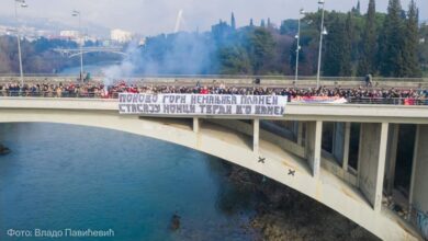 БОГ СЕ ЈАВИ! Ове слике и видео говоре чија је ово земља и како се српски народ у Црној Гори осећа... (видео, фотографије)