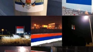 Чудним песмама против Српских молебана и литија за одбрану светиња... а Црна Гора осванула у три боје! (видео, фотографије)