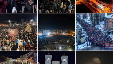 ЕВО КАКО ЈЕ БИЛО ВЕЧЕРАС! Преко 200 000 људи вечерас у градовима Црне Горе по цичи зими!