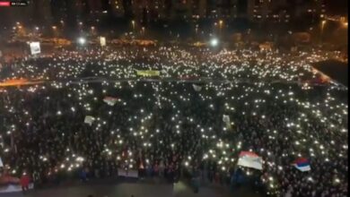 ВЕЧЕРАС СРБИ У ЦРНОЈ ГОРИ ПОКАЗАЛИ ХРАБРОСТ И ДОСТОЈАНСТВО... око 350000 у ЛИТИЈАМА широм Црне Горе