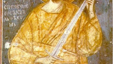 Једина фреска на свету у којој Христос држи мач, налази се у Србији