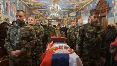 СРБИЈА СЕ ЧАСНО ОПРОСТИЛА ОД ХЕРОЈА АЛБЕРТА АНДИЕВА