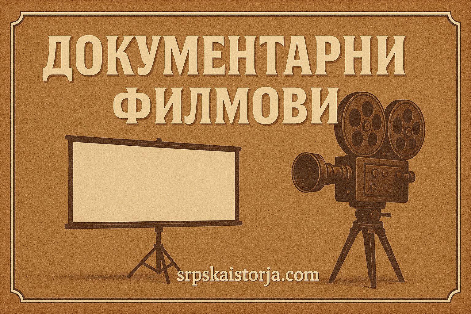 Документарним филмовима скидају прашину са одређених историјских тема