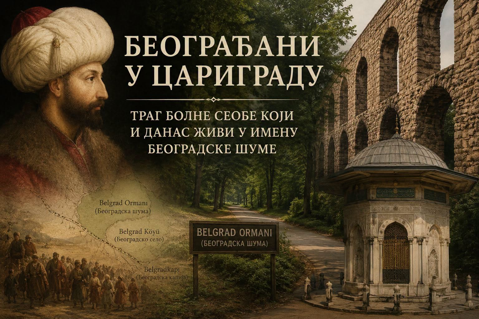 Бојанић: БЕОГРАЂАНИ У ЦАРИГРАДУ - ТРАГ БОЛНЕ СЕОБЕ КОЈИ И ДАНАС ЖИВИ У ИМЕНУ БЕОГРАДСКЕ ШУМЕ